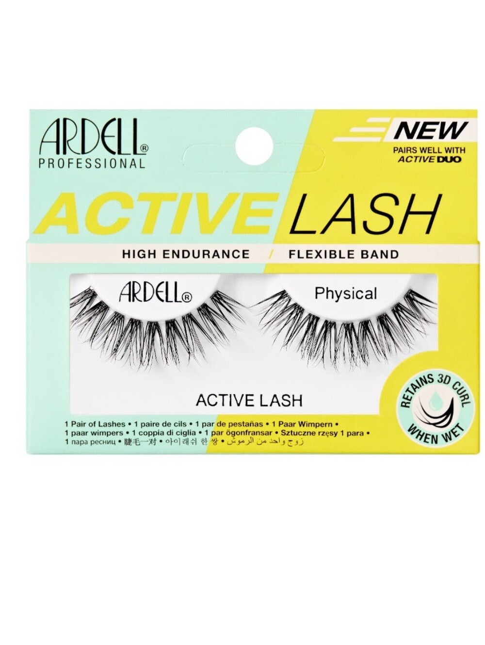 5 x Ardell Active Lash False Lashes Physical